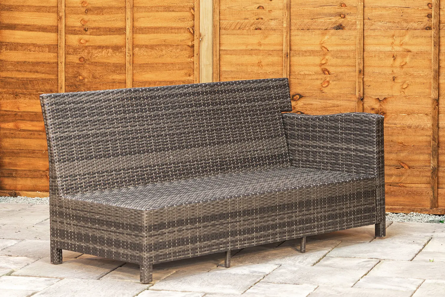 Sapcote Modular Corner Dining Set in Brown Rattan  - photo 11