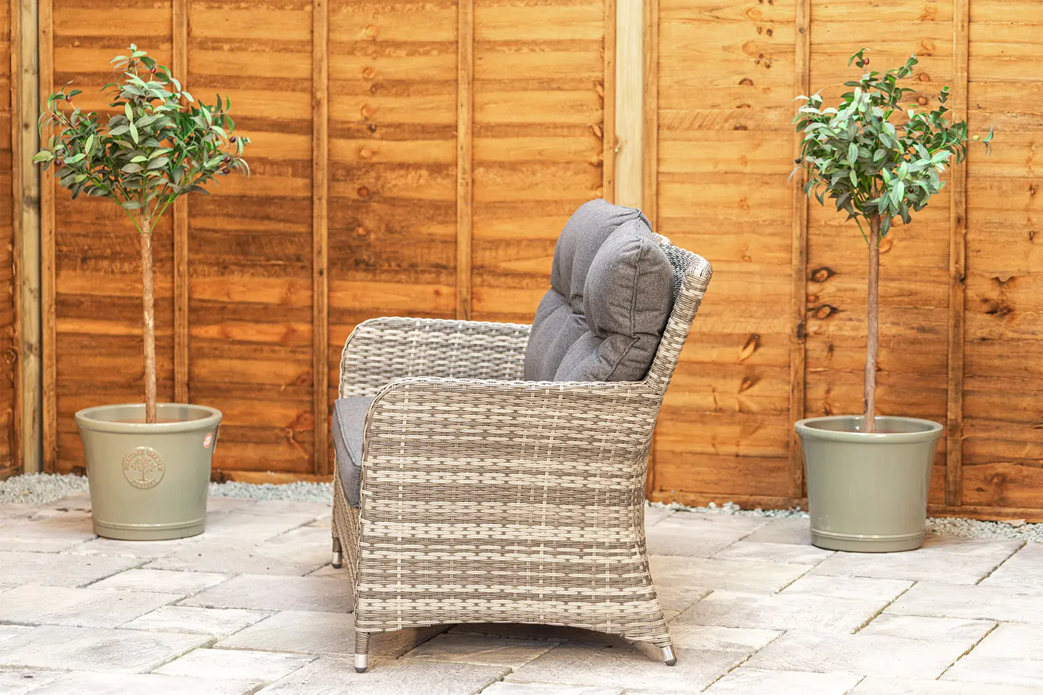 Sapcote Sofa Lounge Set in Grey Rattan  - photo 10