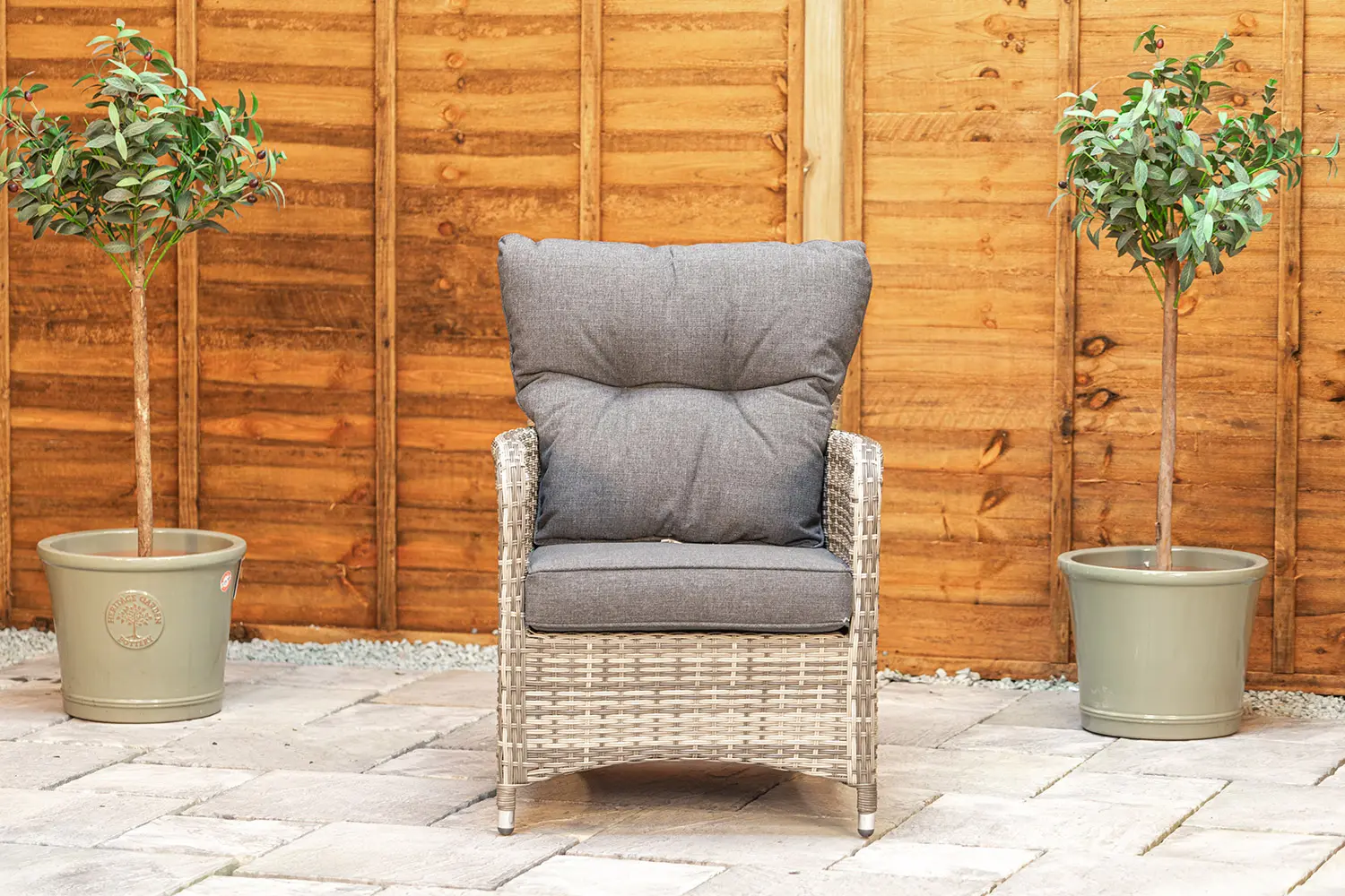 Sapcote Sofa Lounge Set in Grey Rattan  - photo 11