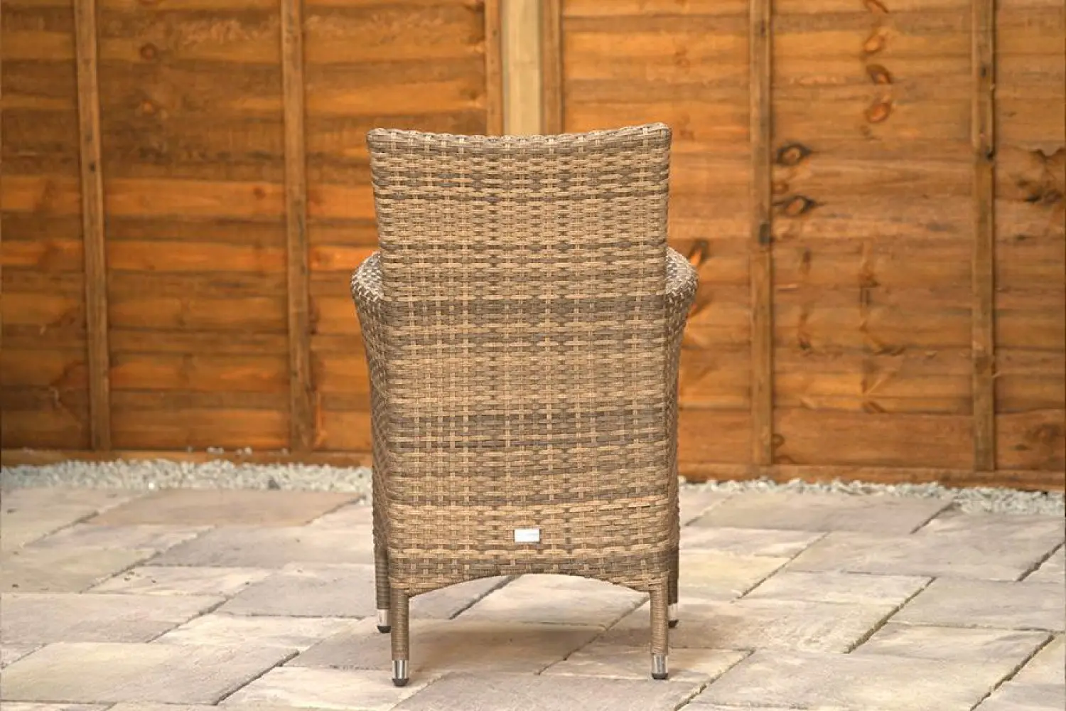 Sapcote 6 Seater Rectangular Dining Set in Brown Rattan - photo 5