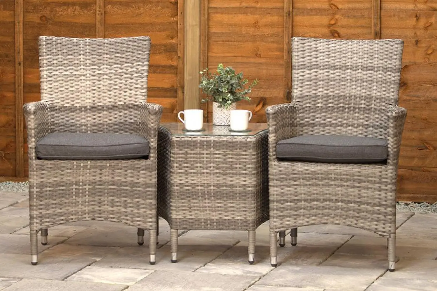 Sapcote Companion Set in Grey Rattan - photo 5