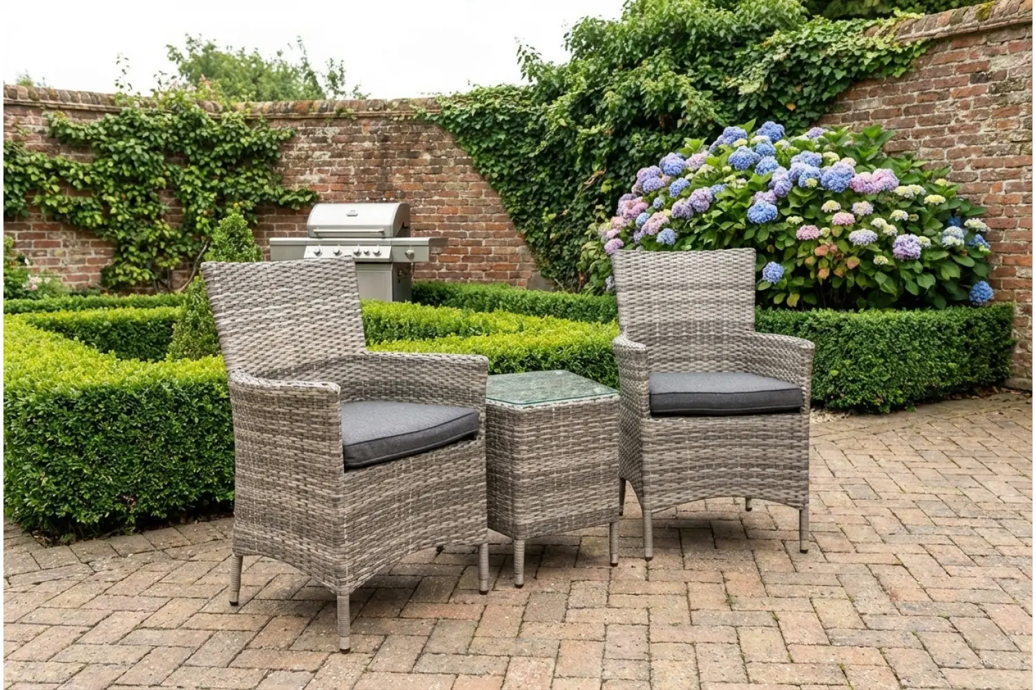 Sapcote Companion Set in Grey Rattan - photo 2
